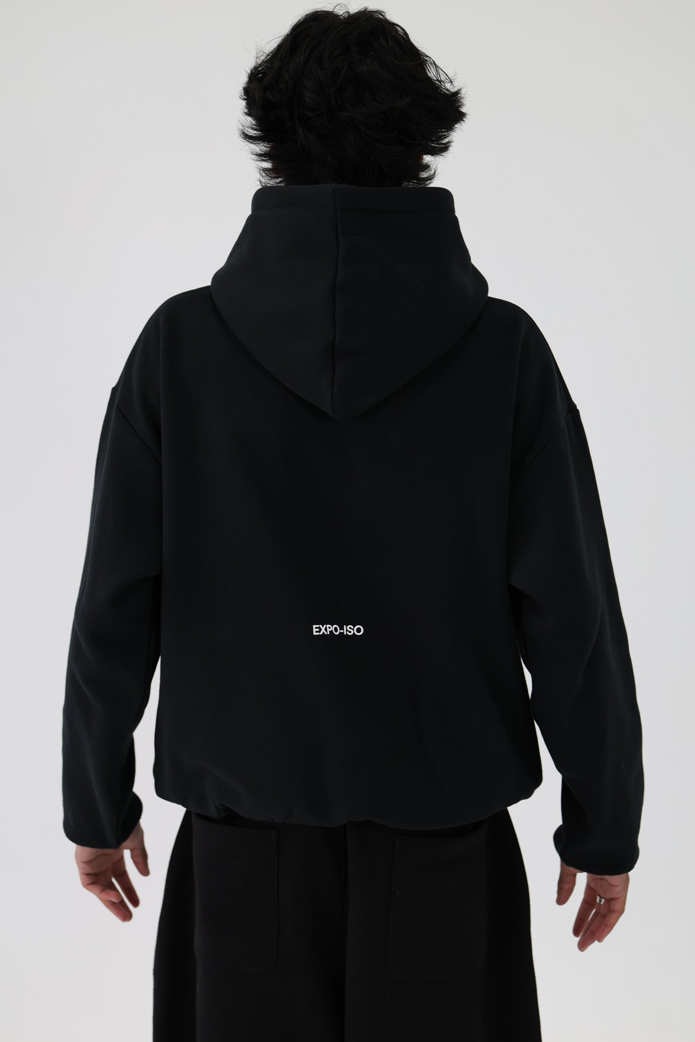 FLEECE HOOD - MATTE BLACK