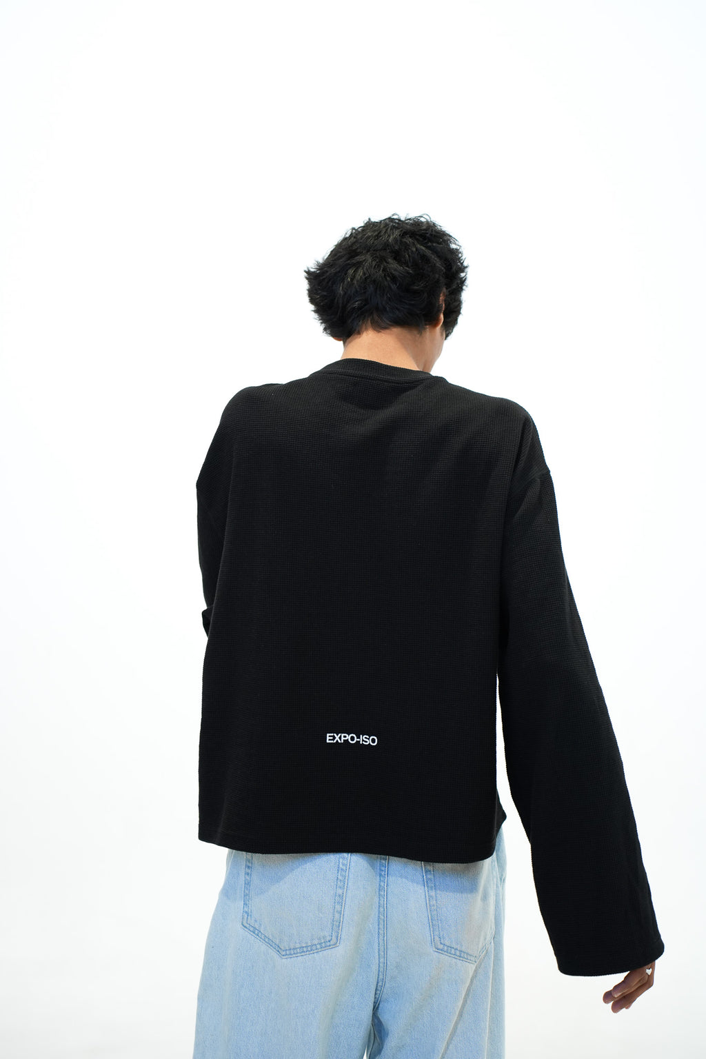 BLACK WAFFLE LS