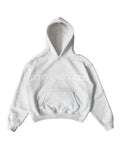 FLEECE HOOD - DUSTY WHITE